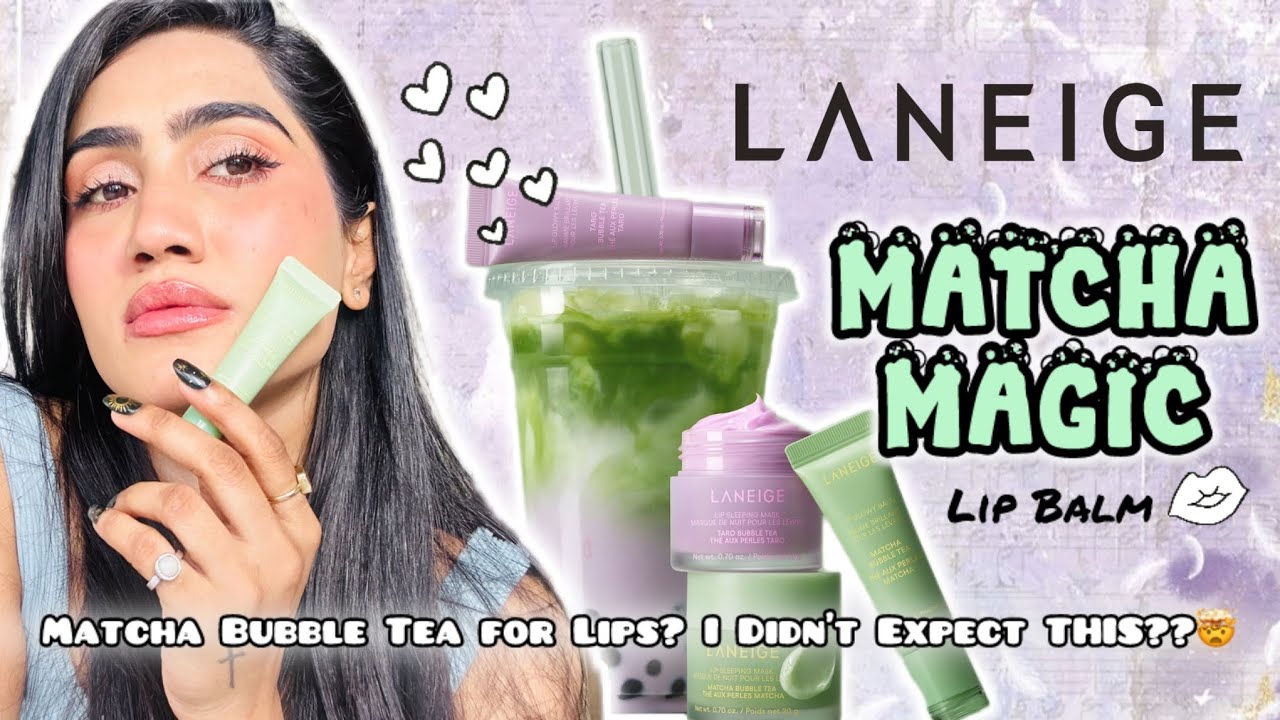 I Tried LANEIGE VIRAL Matcha Lip Balm What Happened SHOCKED Me!🤯 Worth
