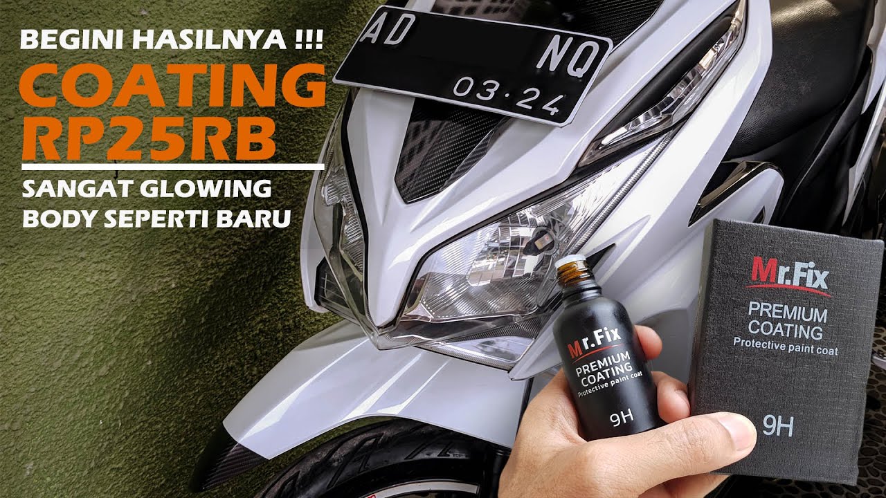 Murah Auto Kinclong Begini Cara Coating Motor Mobil dan 