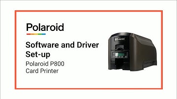 Polaroid P800  Card Printer - Pesona & Driver Installation