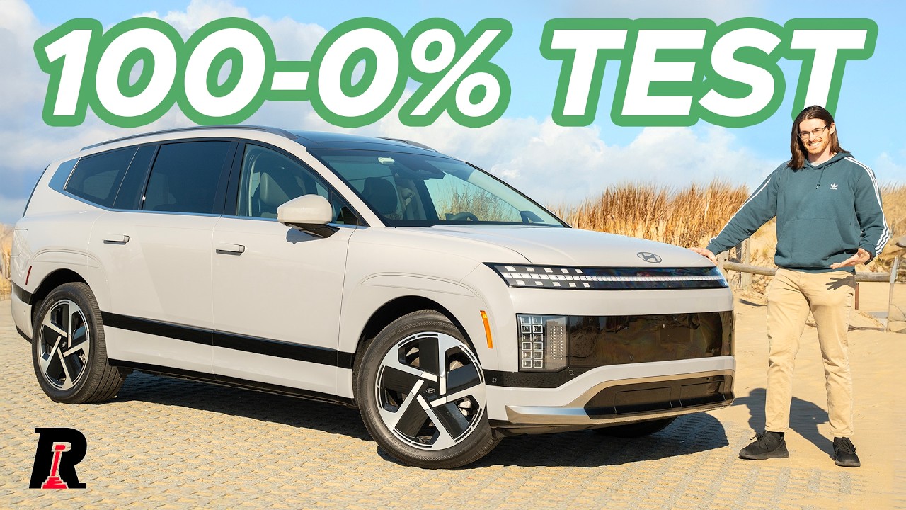 2026 Hyundai Ioniq 9 100-0% Range Test & Review