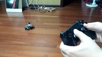 Raspberrypi car with dualshock4 remocon(Sony Playstation).