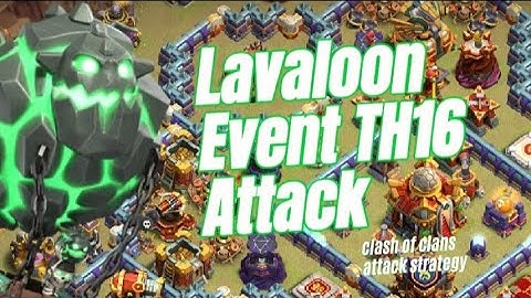 Mashup Mania Event lavaloon attack clash of clans