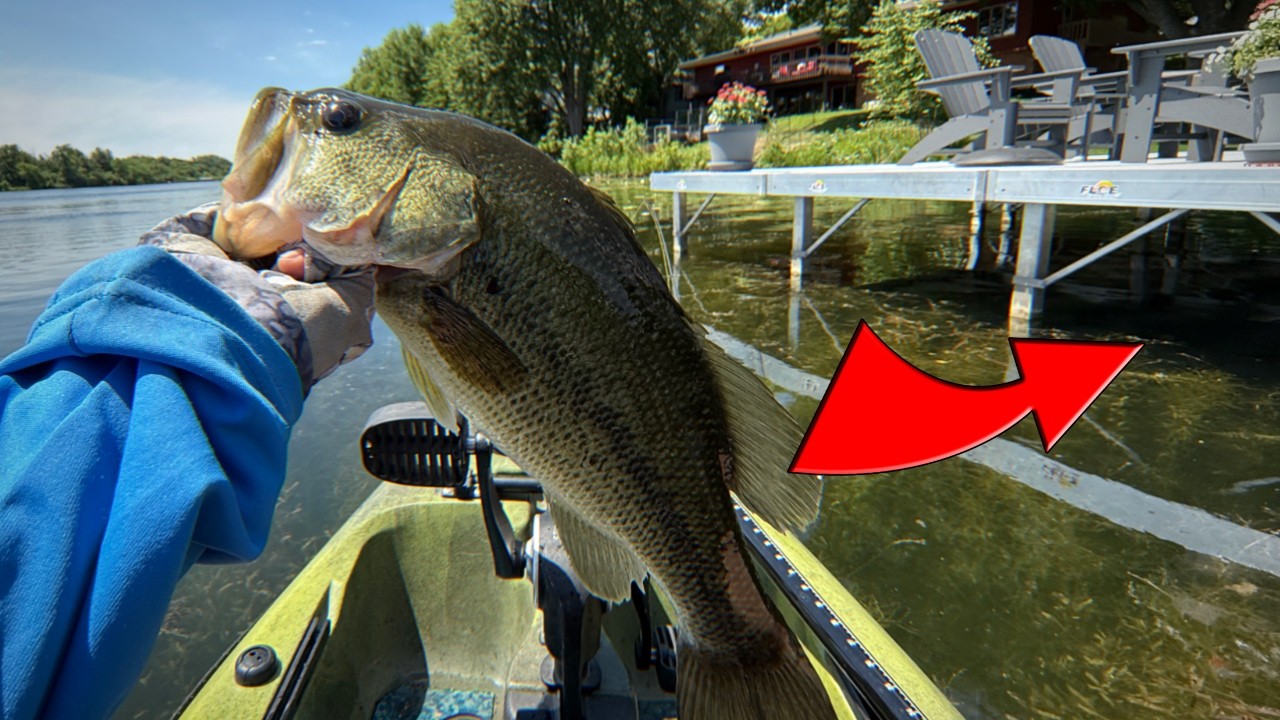 Kayak Bass Fishing Secret Spot