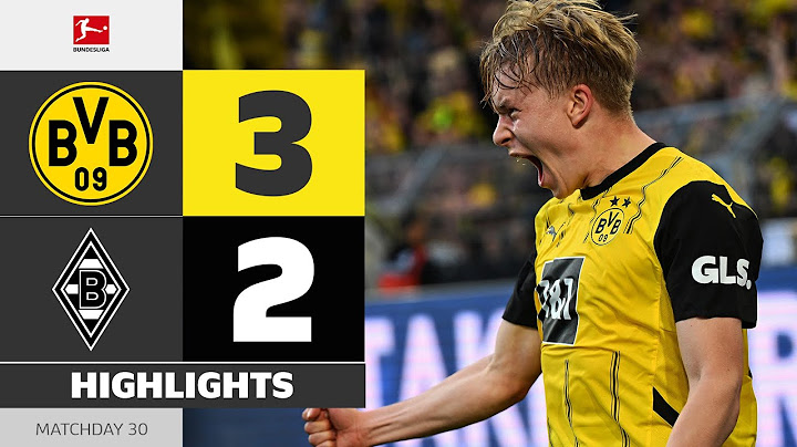 BVB Fights Back! | BORUSSIA DORTMUND - BORUSSIA M'GLADBACH | Highlights | MD 30 – Bundesliga 2024/25