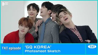 [EPISODE] TXT (투모로우바이투게더) 'GQ’ Photoshoot Sketch