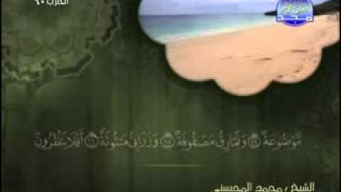 سورة الغاشية الشيخ محمد المحيسني