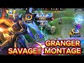 GRANGER MONTAGE LEGEND SKIN!!! SAVAGE PLAYS 