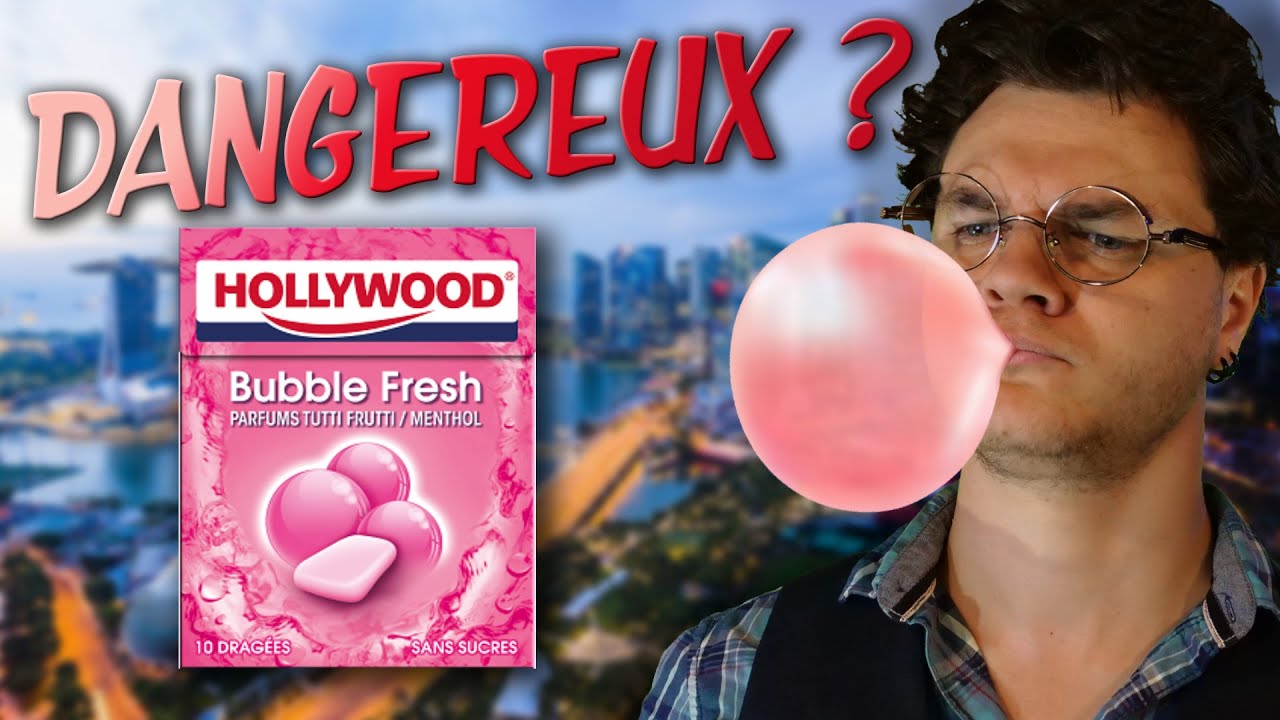 Pourquoi Les Chewing-Gums Sont Interdits À Singapour ? (en 360s)