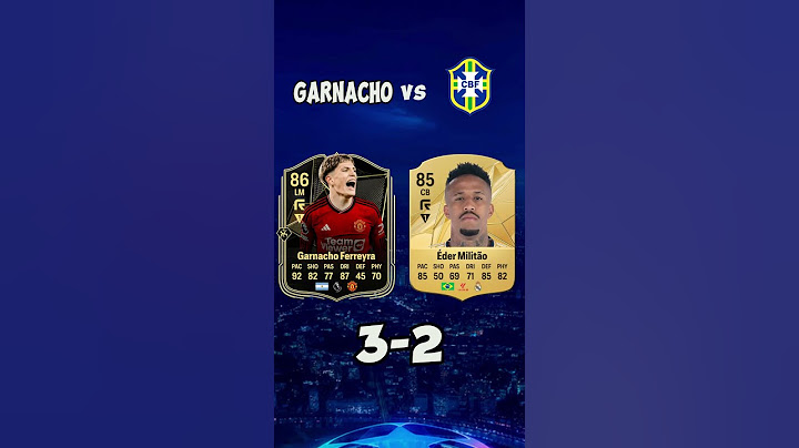 Garnacho Inform vs Brazil
