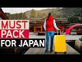 20 MUST-HAVES to pack for Japan in 2026