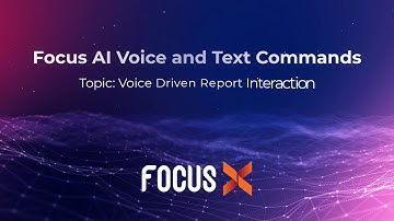 Focus AI: Voice-Driven Report Interaction | Control Your Reports Hands-Free | Focus Softnet