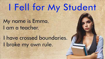 He’s My Student... But I Love Him ✅ Emotional English Story (A1–A2 Level) ✅