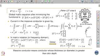 Week 8-Lecture 36 : Current Fed Coupled Circuit Field Analysis
