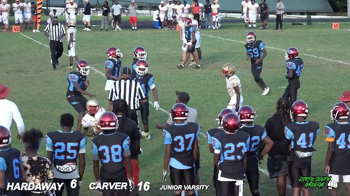 JUNIOR VARSITY GAME  CARVER VS HARDAWAY 2022
