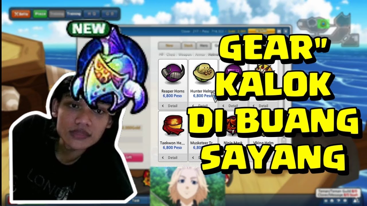 lost saga origin semua gear AD Helmet yang wajib di simpen YouTube