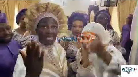 WATCH MOMENT REV. MOTHER ESTHER AJAYI STORMS LAIDE BAKARE'S HOUSE WARMING CEREMONY