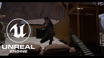 Shooter Game Unreal Engine 5 Progress 1