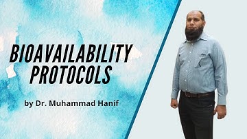 Bioavailability protocols
