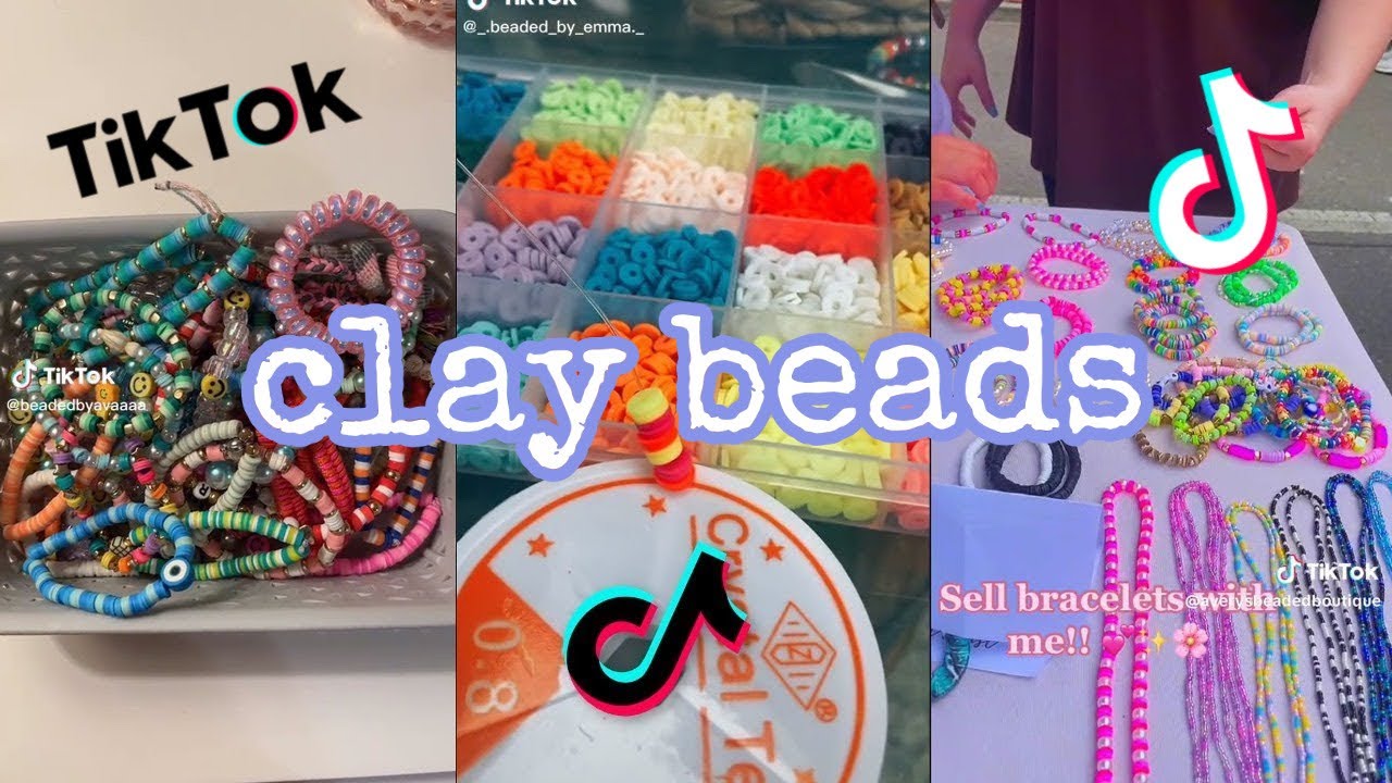 Touchmi Clay Beads Bracelet for Girls Colorful Boho Beaded Bracelets Set  Y2K Summer Beach Clay Jewelry