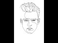 Justin timberlake  speed drawing portrait