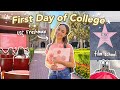 First day of college at usc freshman year vlog  grwm