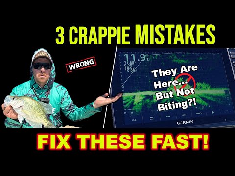3 mistakes KILLING your CRAPPIE BITE! | And how to FIX them! |