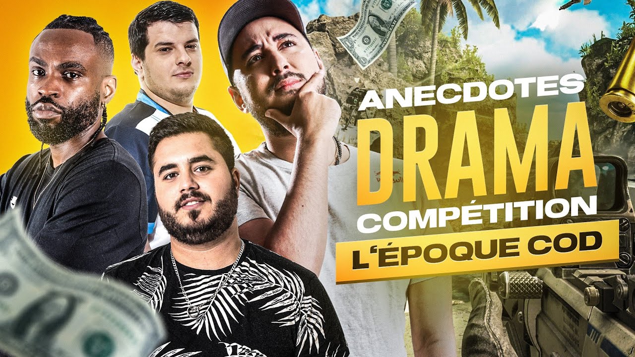 ANECDOTES DRAMA COMPTITION  RETOUR SUR COD AVEC BRAWKS LOWAN ET DOIGBY 