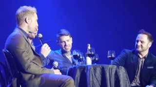 Boyzone - Stephen Tribute and Better - Newcastle - Metro Radio Arena - 14.12.13