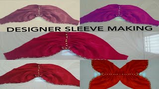 DESIGNER SLEEVE PATTERN MAKING IN HINDI