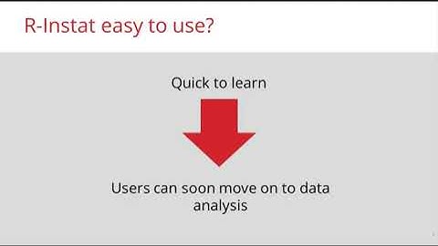 R-Instat: Introducing R-Instat for Climatic Analysis