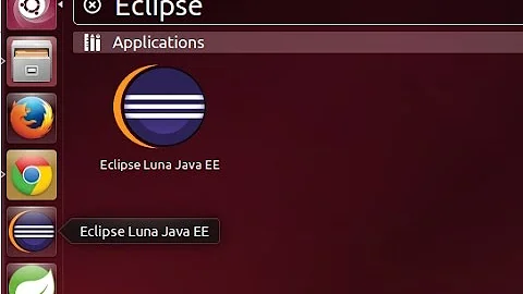 Ubuntu 14.04 - How to Install Latest Eclipse, add to Dash, Launcher and Desktop