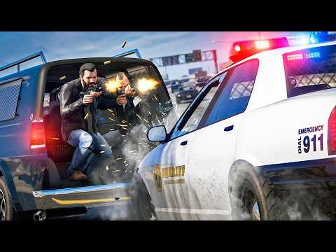 Trevor, Michael and Franklin's most dangerous heist - GTA 5 Movie