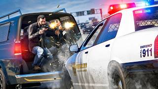 Trevor, Michael and Franklin's most dangerous heist - GTA 5 Movie
