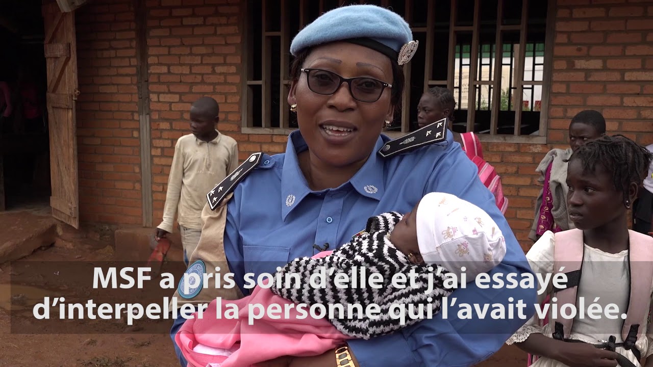 République centrafricaine : Un officier de police de l'ONU partage son histoire