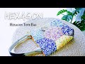 Hexagon Tote Bag | Hexagon Pocket | Hexagon Pattern ~ by HandyMum