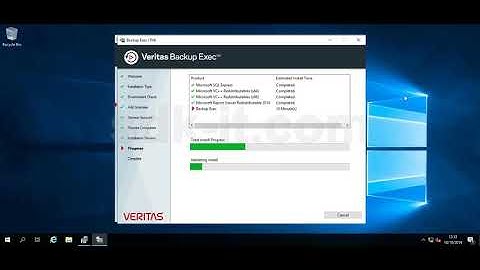 How To Install Veritas Backup Exec 20.5 On Windows Server 2019