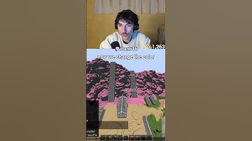 Texturing The Mountain #minecraft