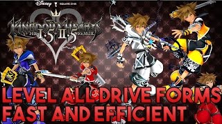 Level up all drive forms FAST, EFFICIENT and as EARLY AS POSSIBLE | Kingdom Hearts 2 guide
