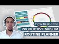 Free worksheet the productive muslim 24hour routine planner