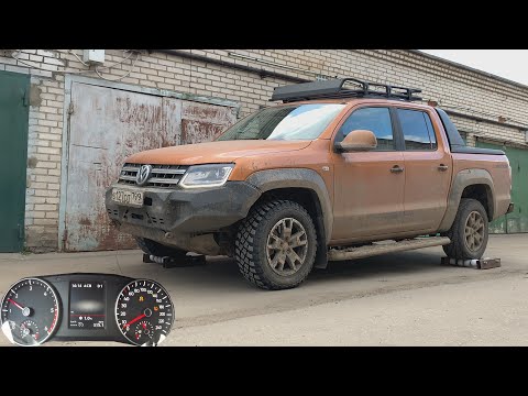 Как гребет VW Amarok? Rival не боится ничего кроме...