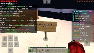 Episode 1 fallentech Skyblock