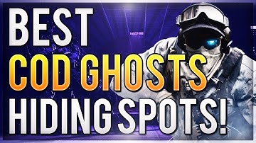 Call of Duty Ghosts - Best Hiding Spots Online! (COD Ghosts Multiplayer Hiding Spots)