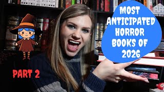 Most Anticipated Horror & Thriller Books of 2026 Part 2 | Violet Prynne