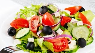Вкусный классический греческий салат Вкусный классический греческий салат