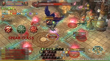 Spear Class vs Giltine Hard (Party) | Tree of Savior