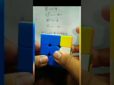 Cube completeing all colors trick - YouTube