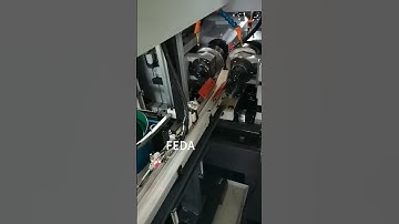 FEDA customized automatic feeder for thread rolling machine