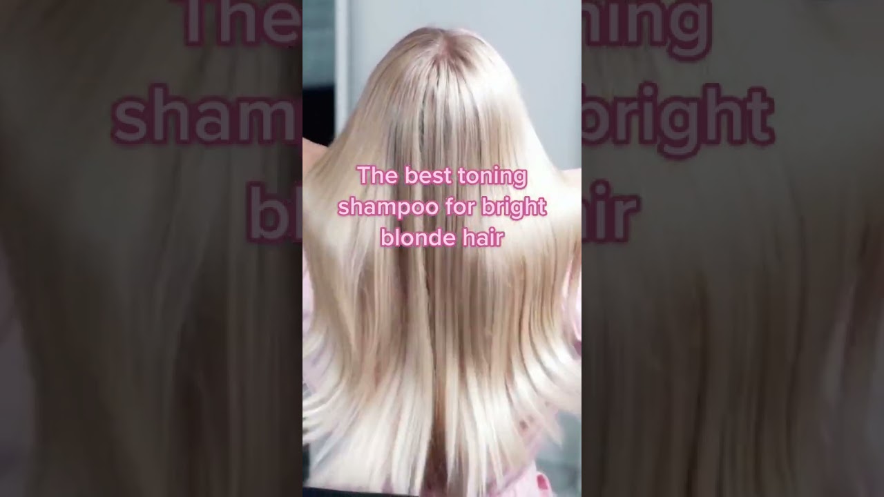 The Best Toning Shampoo for Bright Blonde Hair