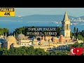 Topkapi palace istanbul turkey  4k walking tour