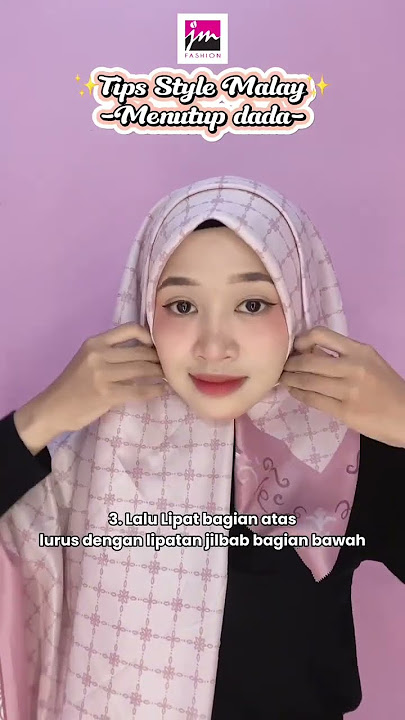 Tutorial Hijab Segiempat Look Malaysia #tipsandtricks